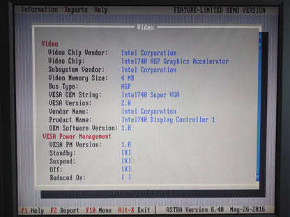 PowerColor C740SG Intel i740 4MB AGP VGA Retro Graphics Video Card