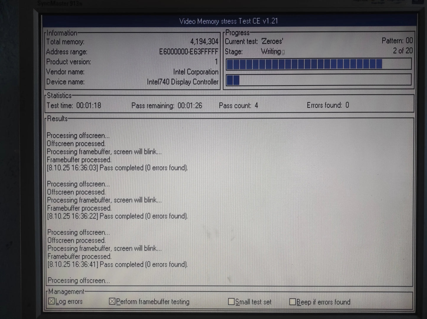 PowerColor C740SG Intel i740 4MB AGP VGA Retro Graphics Video Card