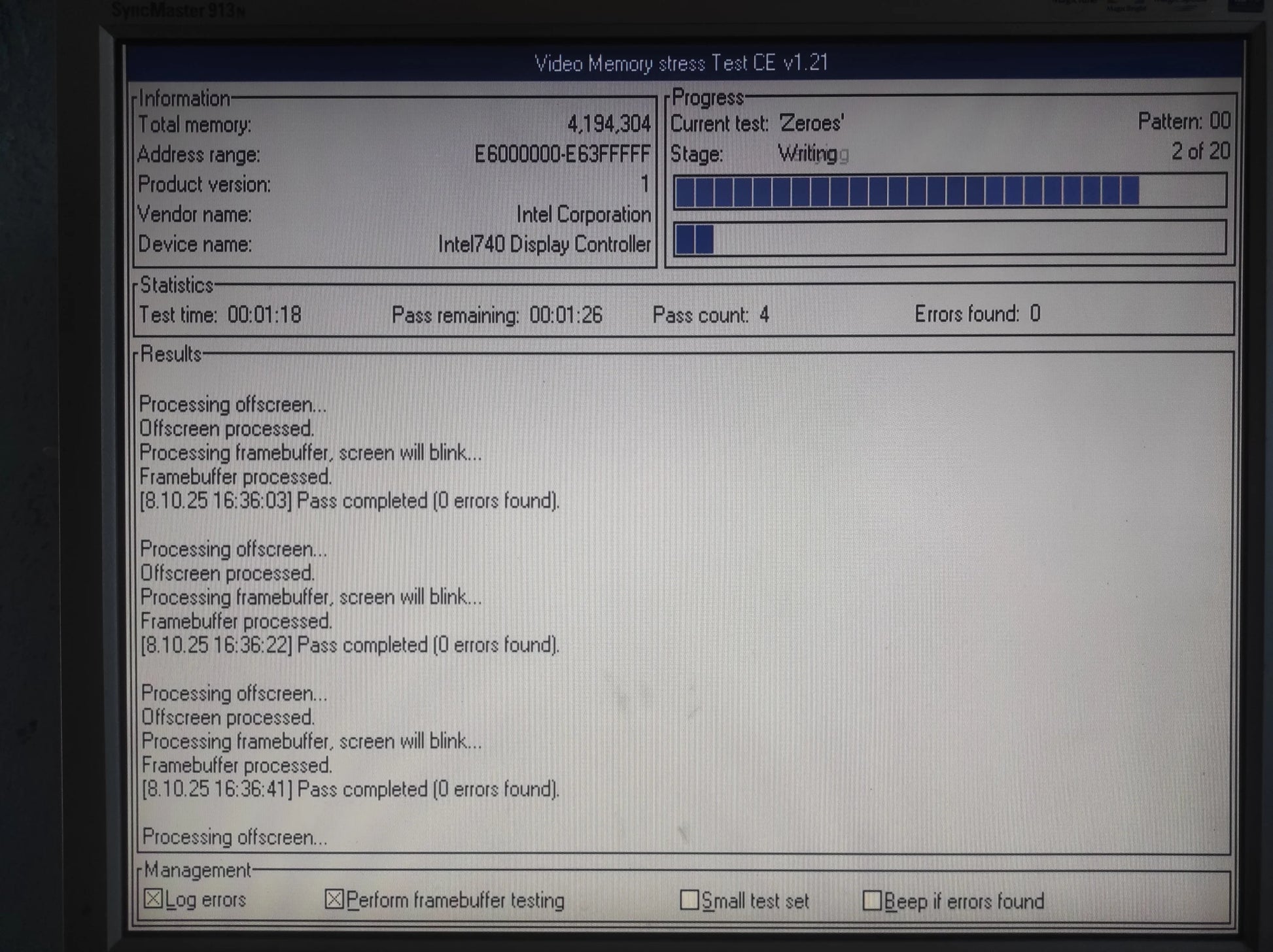 PowerColor C740SG Intel i740 4MB AGP VGA Retro Graphics Video Card