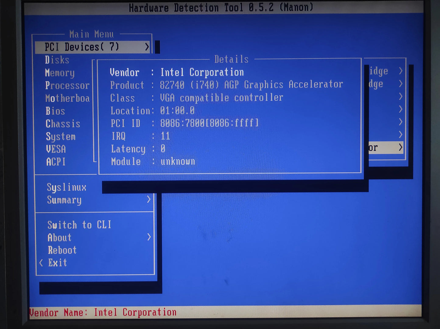 PowerColor C740SG Intel i740 4MB AGP VGA Retro Graphics Video Card