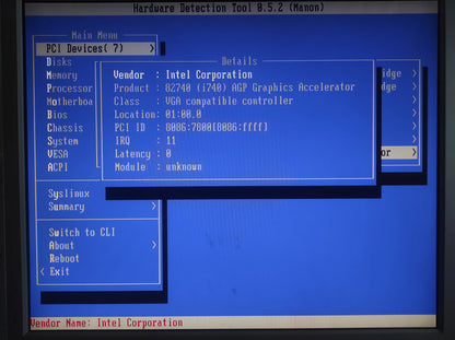 PowerColor C740SG Intel i740 4MB AGP VGA Retro Graphics Video Card