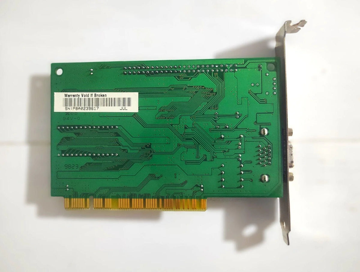 PowerColor S3 Trio64V2/DX 1MB PCI VGA Vintage Retro Graphics Video Card 86C775 - Retro PC Hardware & More