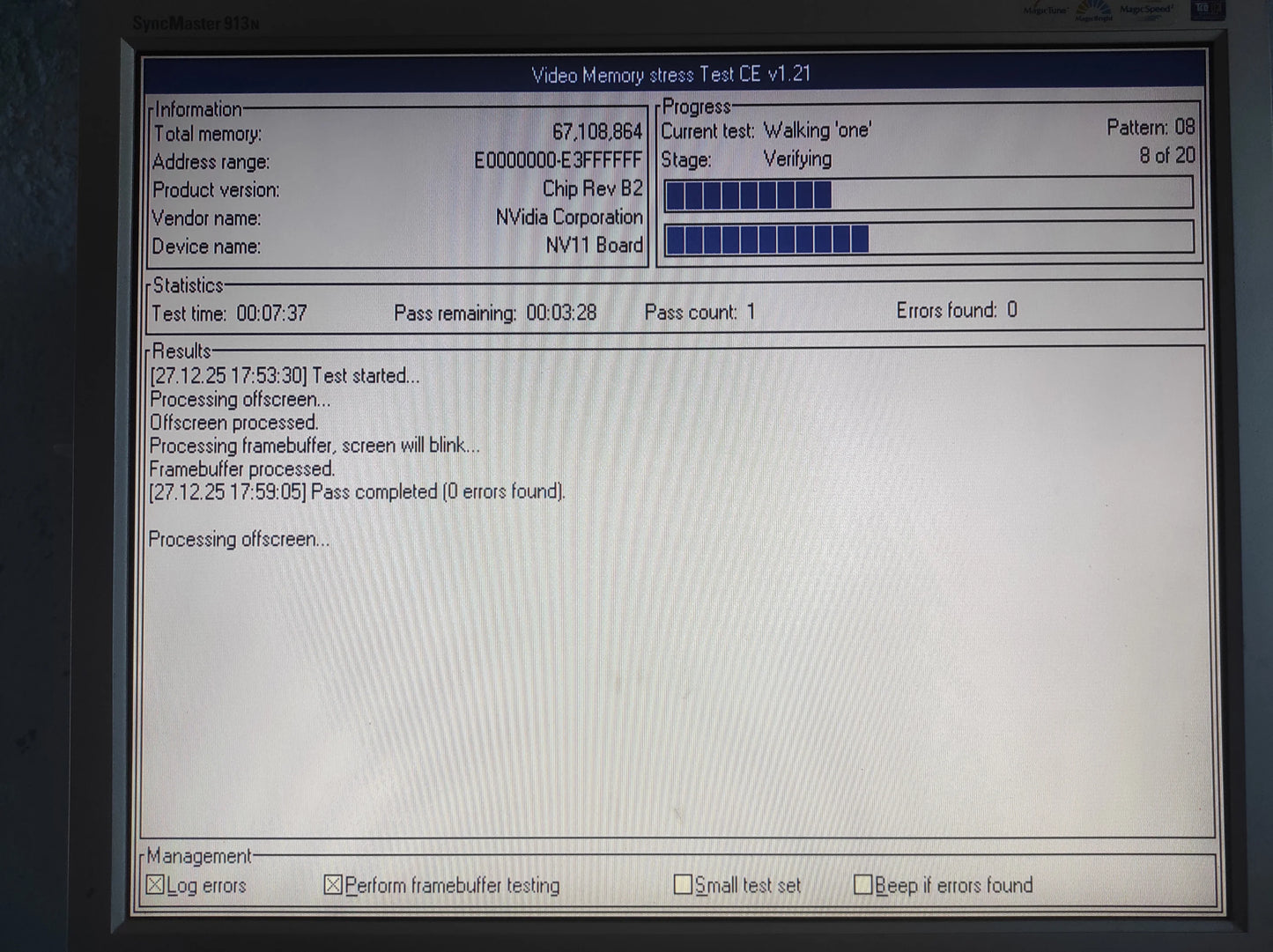 Prolink NVIDIA GeForce2 MX 400 64MB AGP VGA Graphics Card MVGA-NVG11AM(400)
