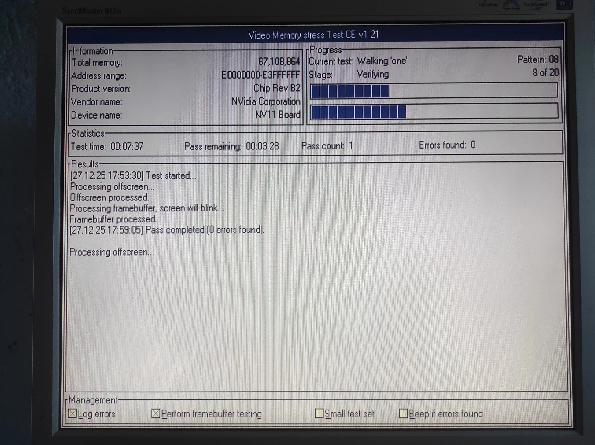 Prolink NVIDIA GeForce2 MX 400 64MB AGP VGA Graphics Card MVGA-NVG11AM(400)