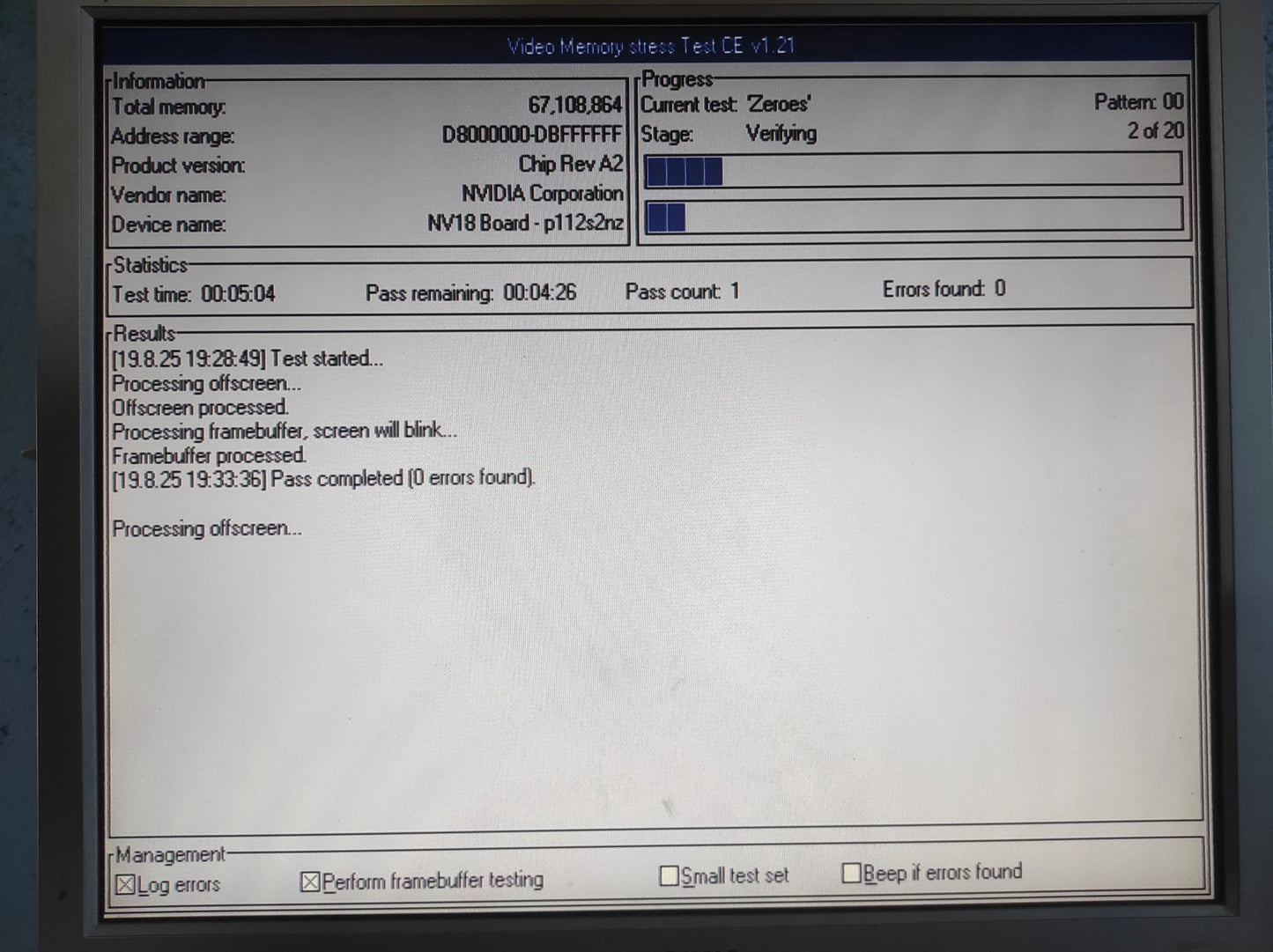 ProLink NVIDIA GeForce4 MX 440 AGP 64MB VGA Graphics Video Card MVGA-NVG18A