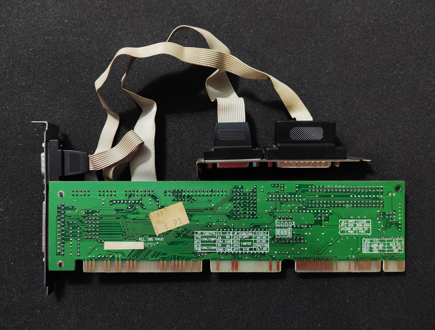 QDI QD6580 V3.0 FDD IDE Serial Parallel Game VLB Multi I/O Controller Card UMC UM82C863F/865F