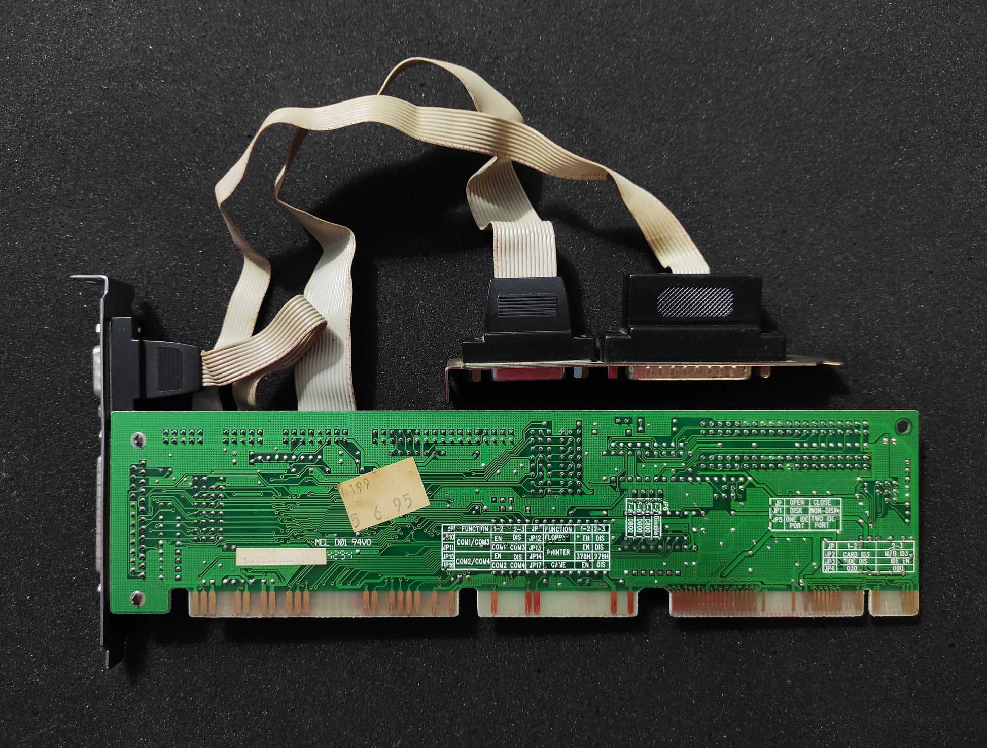 QDI QD6580 V3.0 FDD IDE Serial Parallel Game VLB Multi I/O Controller Card UMC UM82C863F/865F