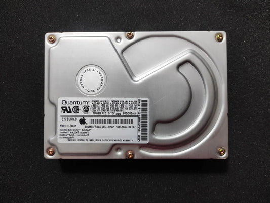 Quantum Fireball 540AT FB54A011 540MB IDE 3.5’’ Vintage Retro Hard Drive HDD 5400RPM 128KB