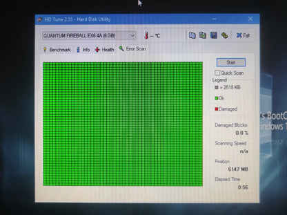 Quantum Fireball EX EX64A014 6.4GB IDE 3.5’’ Vintage Retro Hard Drive HDD 5400RPM 512KB