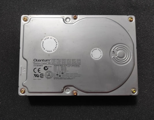 Quantum Fireball EX EX64A014 6.4GB IDE 3.5’’ Vintage Retro Hard Drive HDD 5400RPM 512KB