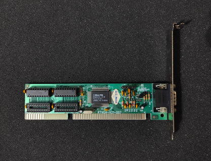 Realtek RTVGA-V21-007 Quadtel 87-90 RTG3105iEH 256KB ISA Retro Graphics Card