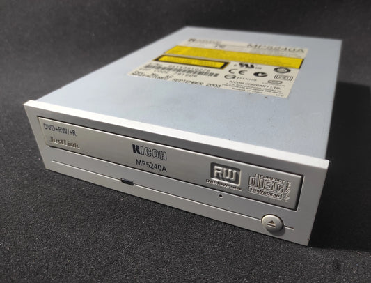 RICOH MP5240A IDE 5.25’’ Internal Vintage Retro Highspeed DVD + RW/ + R Drive
