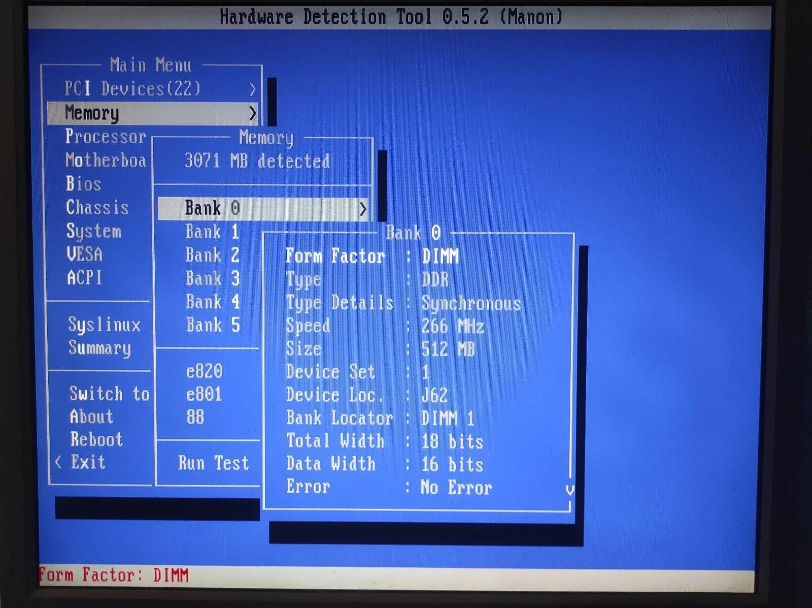 Samsung 3GB (6x512MB) DDR PC-2100R 266MHz RDIMM ECC Registered Server RAM - Retro PC Hardware & More