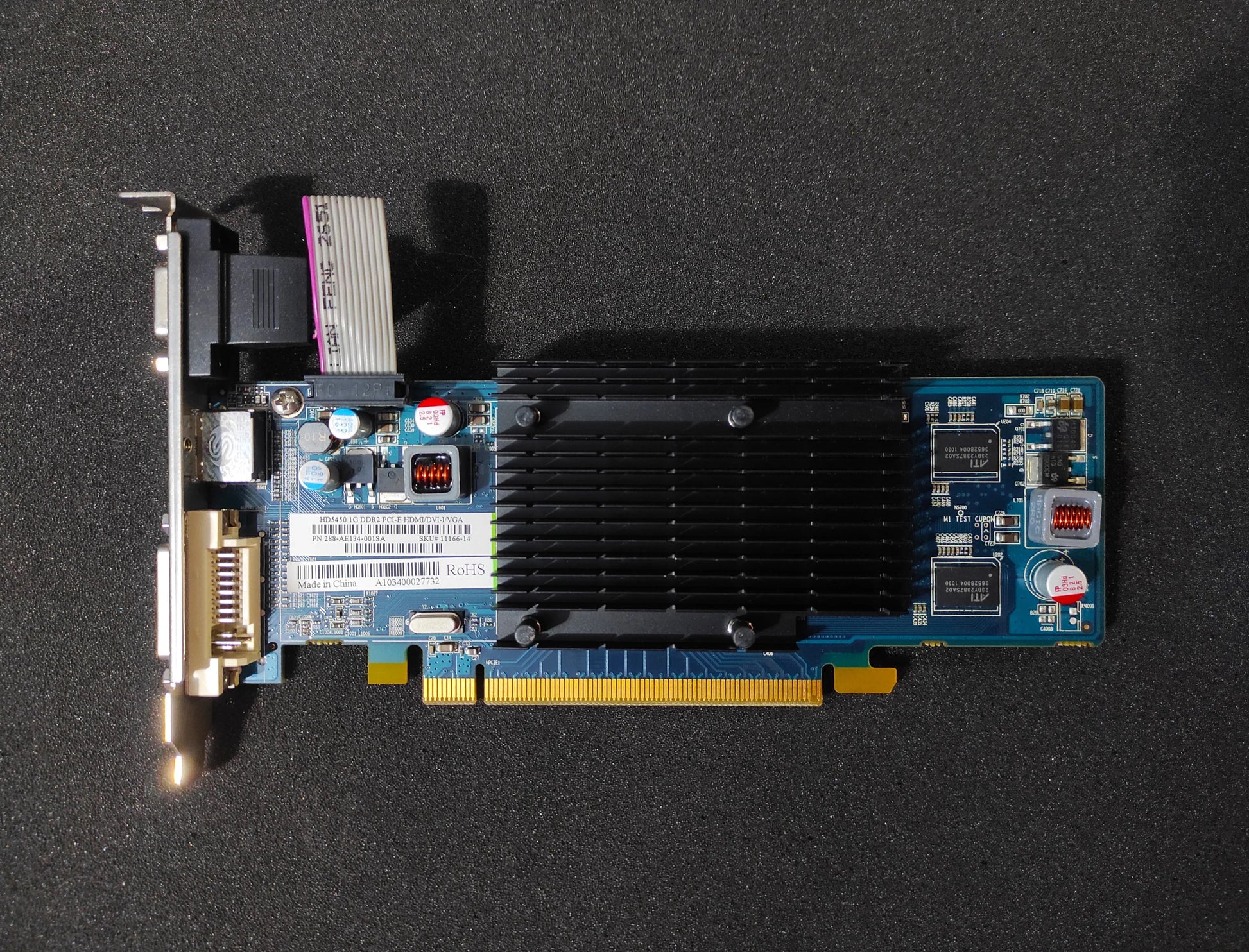 Sapphire ATi Radeon HD5450 PCIe 1GB GDDR2 VGA DVI HDMI Graphics Card 288-AE134-001SA