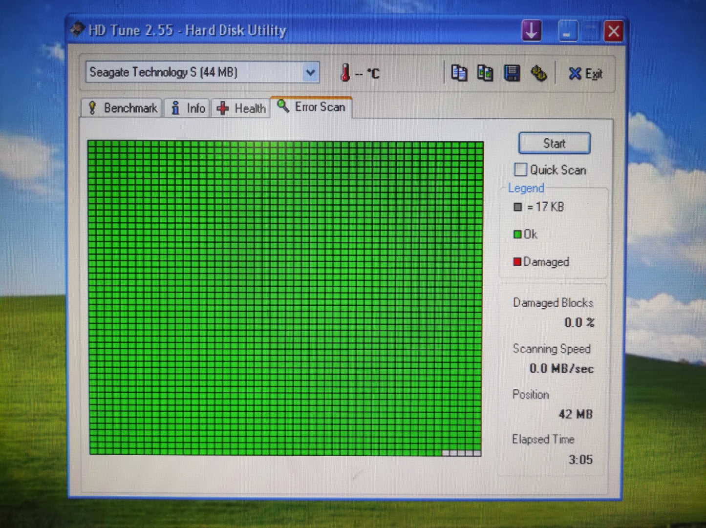 Seagate ST-157A 44MB 2KB 3600RPM IDE 3.5’’ Vintage Retro Hard Drive HDD