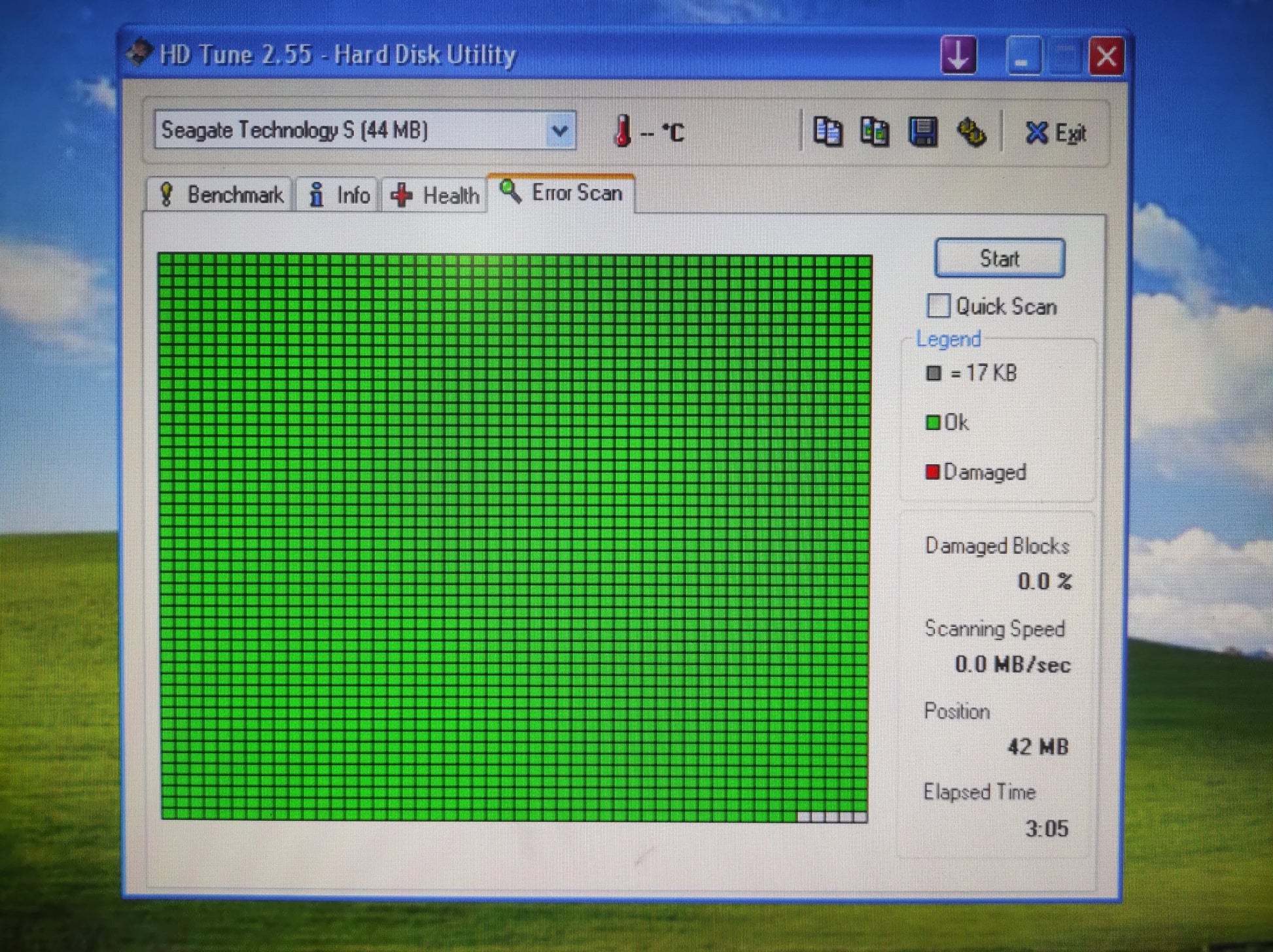 Seagate ST-157A 44MB 2KB 3600RPM IDE 3.5’’ Vintage Retro Hard Drive HDD