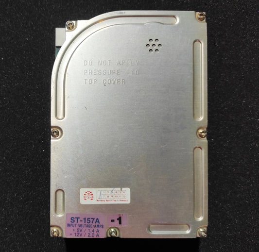 Seagate ST-157A 44MB 2KB 3600RPM IDE 3.5’’ Vintage Retro Hard Drive HDD