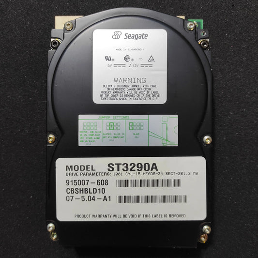 Seagate ST3290A 261MB 3800RPM IDE 3.5’’ Vintage Retro Hard Drive HDD