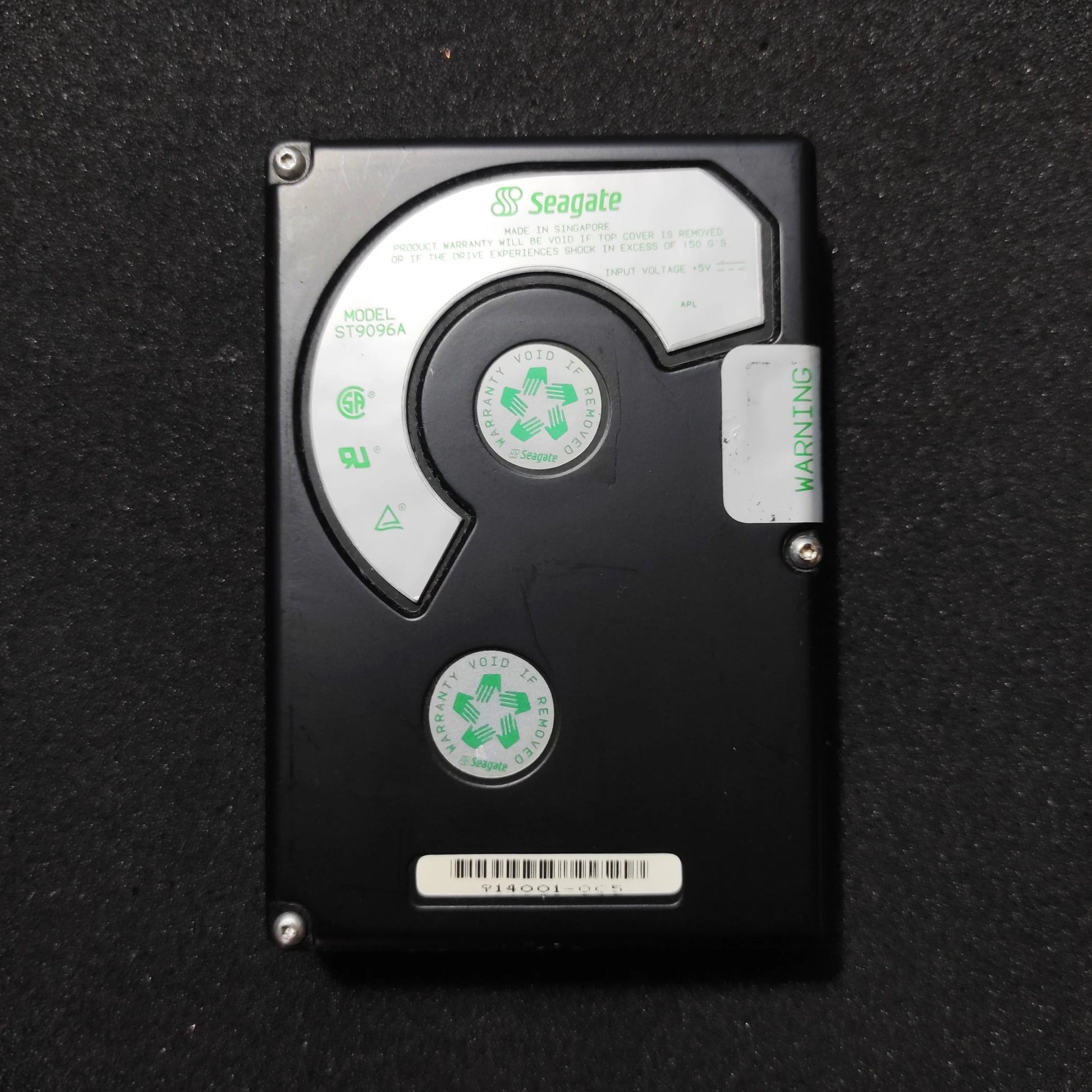 Seagate ST9096A 85MB 3450RPM IDE 2.5’’/SLL Vintage Retro Hard Drive HDD