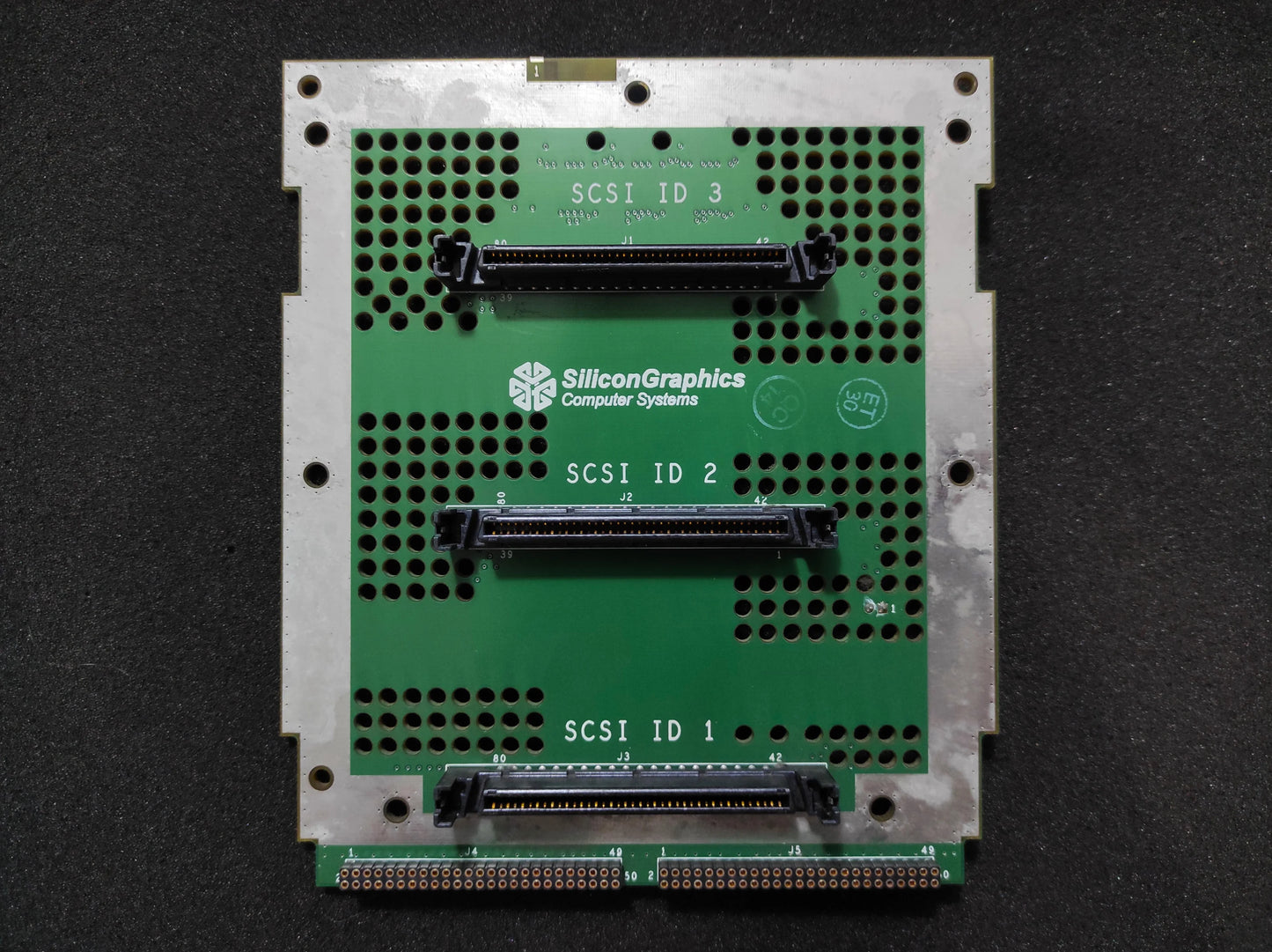 Silicon Graphics SGI Octane 2 SPEED RACER SCSI BACKPLANE BOARD 030-0885-003