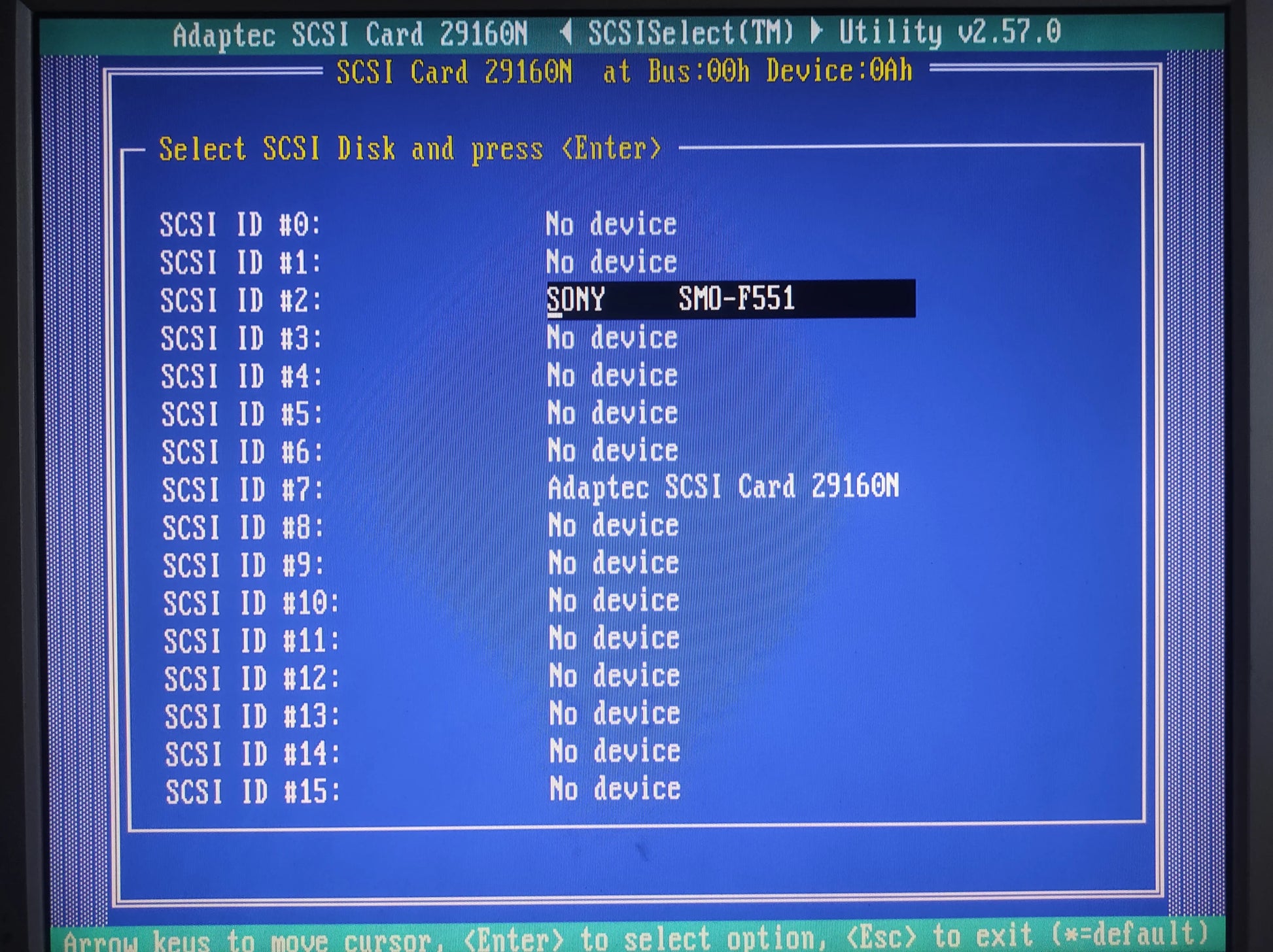 SONY SMO-F551 5.2GB SCSI 5.25’’ Internal Magneto Optical MO Drive