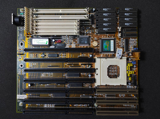 Soyo SY-025R2 Socket 3 AT 486 Vintage Retro Motherboard ISA VLB UMC UM8498F/8496F Chipset
