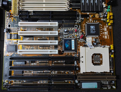 Soyo SY-4SAW2 Socket 3 AT 486 VIP Vintage Retro Motherboard ISA PCI SiS 85C496/497 Chipset