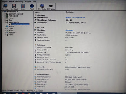 Sparkle SFPX95 NVIDIA GeForce 9400 GT 512MB GDDR2 PCI-e VGA DVI Graphics Video Card SF-PX94GT512U2-HP