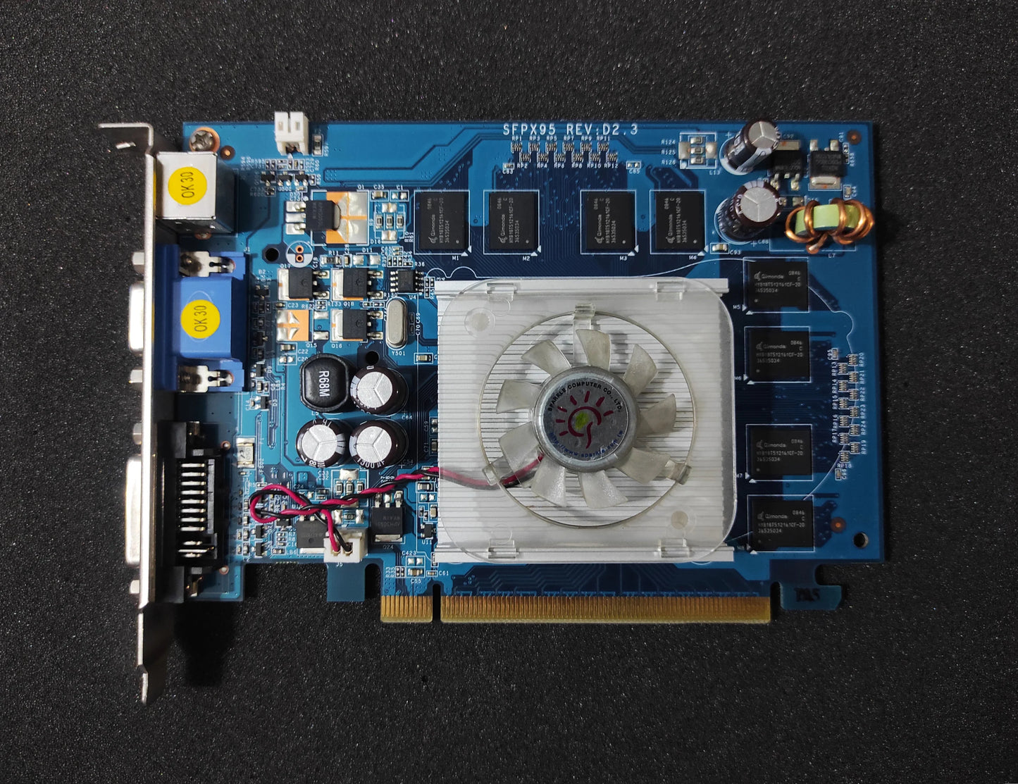 Sparkle SFPX95 NVIDIA GeForce 9400 GT 512MB GDDR2 PCI-e VGA DVI Graphics Video Card SF-PX94GT512U2-HP