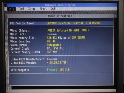 Sparkle SP7310M4T NVIDIA GeForce4 MX 4000 AGP 128MB S-Video VGA Graphics Card - Retro PC Hardware & More