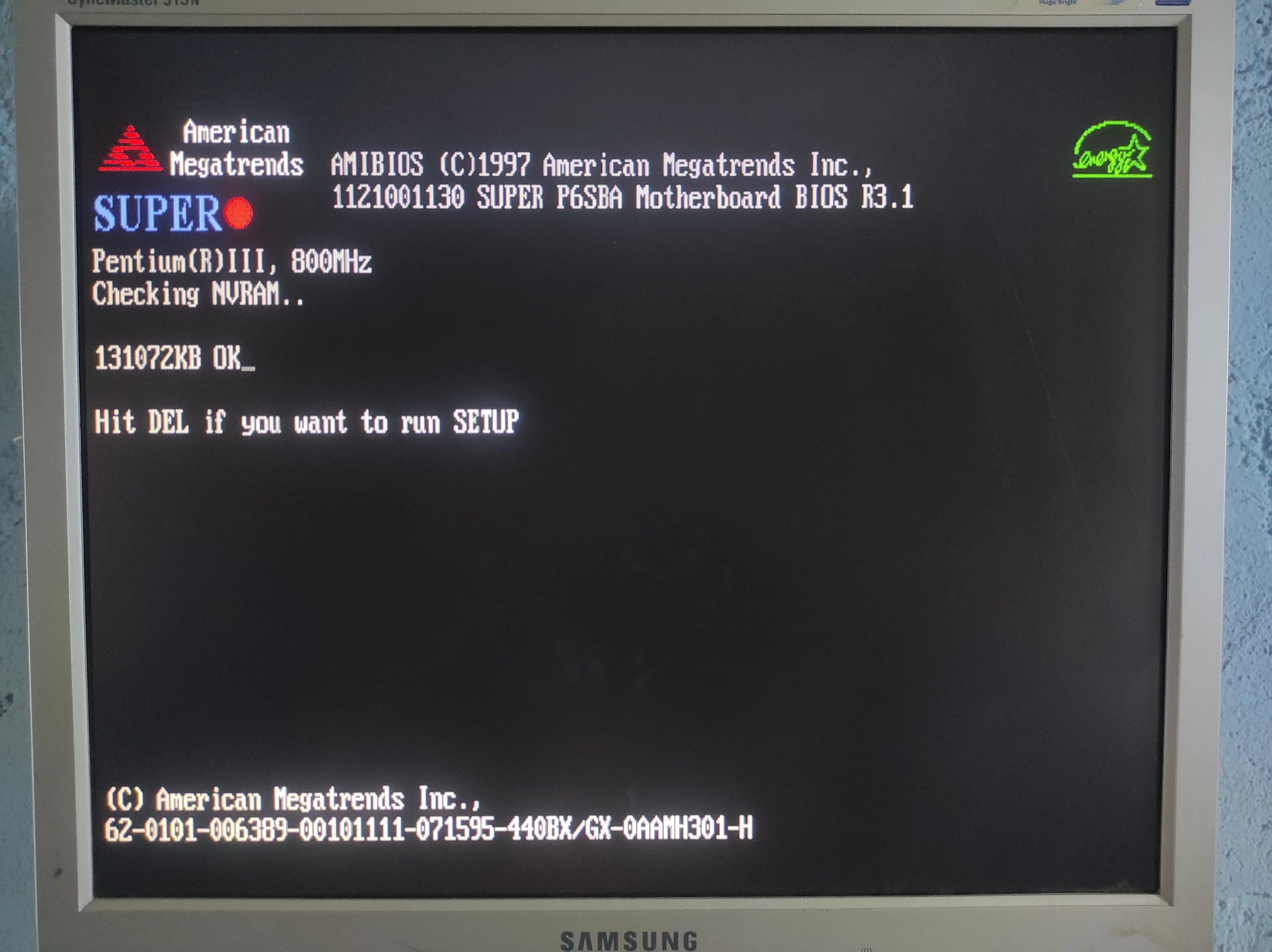 Supermicro P6SBA Rev 2.00 Slot 1 ATX Retro Motherboard AGP ISA PCI Intel 440BX Chipset