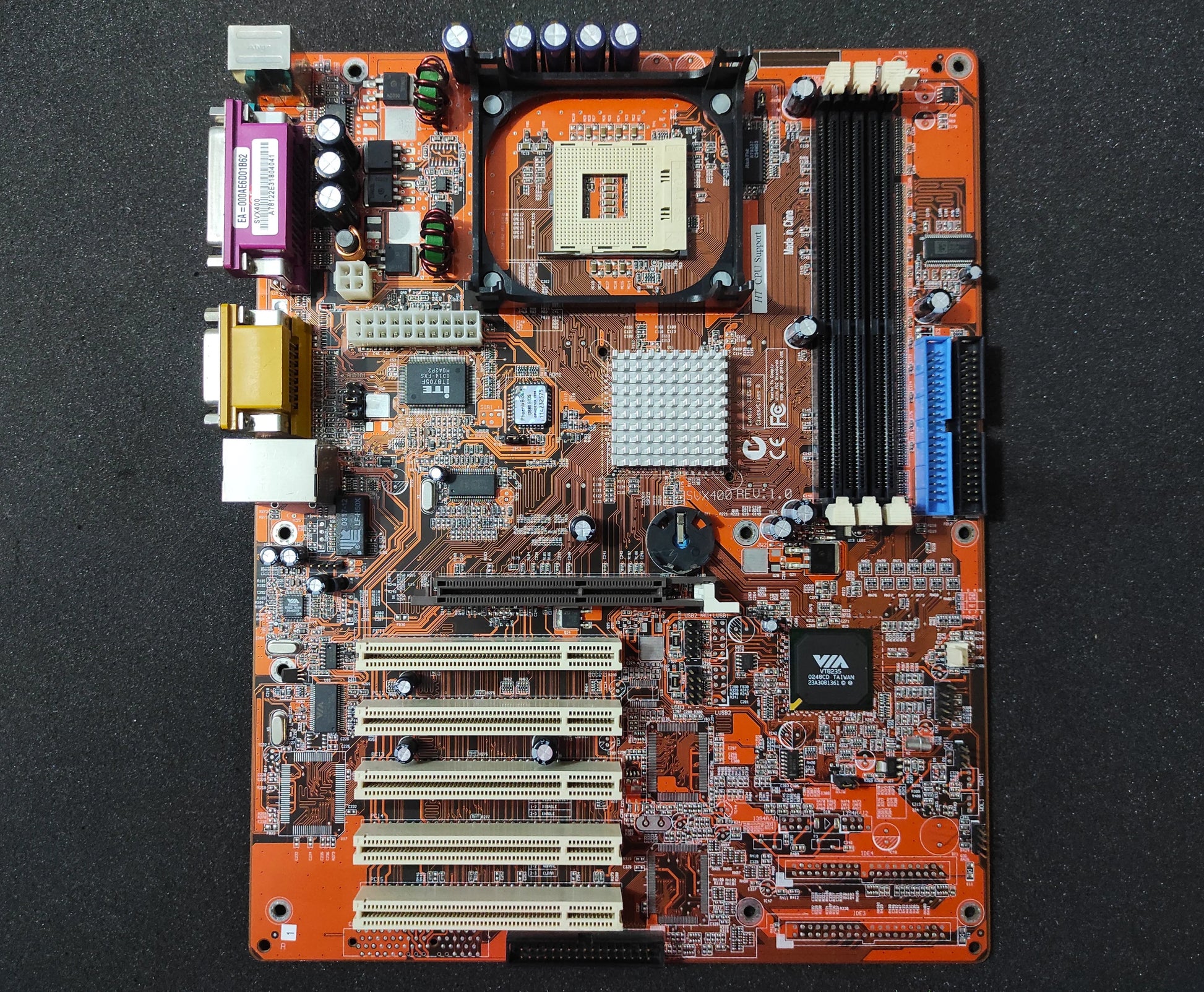 SYNTAX SVX400 Socket 478 ATX Motherboard AGP PCI DDR VIA P4X400 Chipset