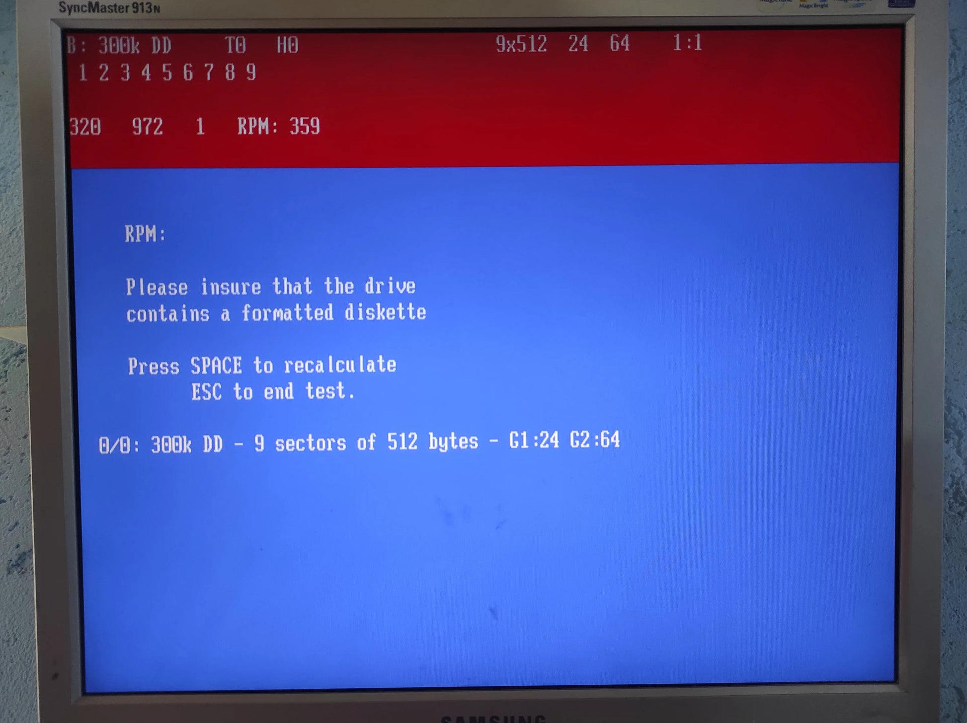 TEAC FD-55GFR 1.2MB 5.25’’ Vintage Retro Internal Floppy Disk Drive