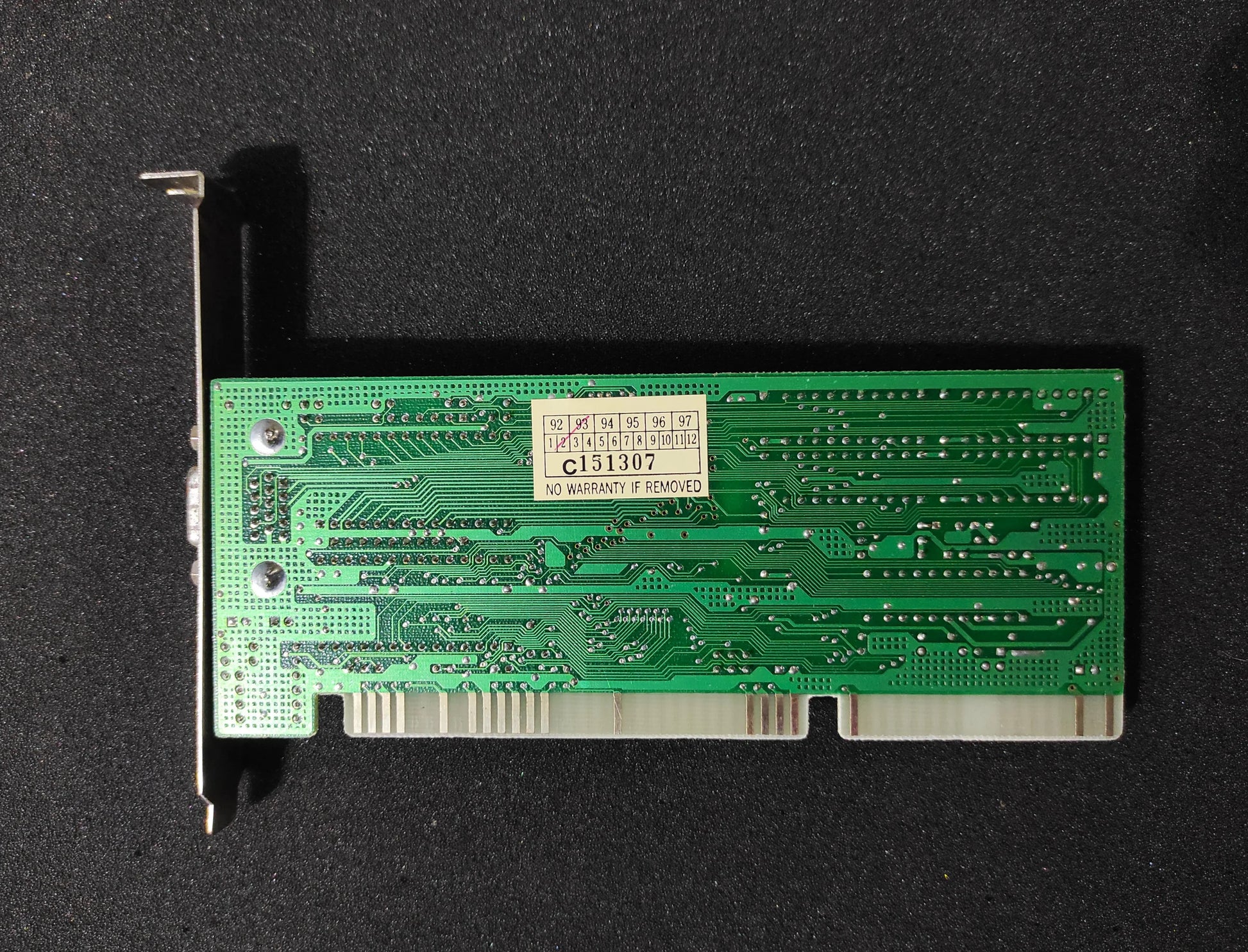 Trident 9016X2/4 LT2 TVGA9000B Retro 512KB 16-bit ISA Graphics Video Card