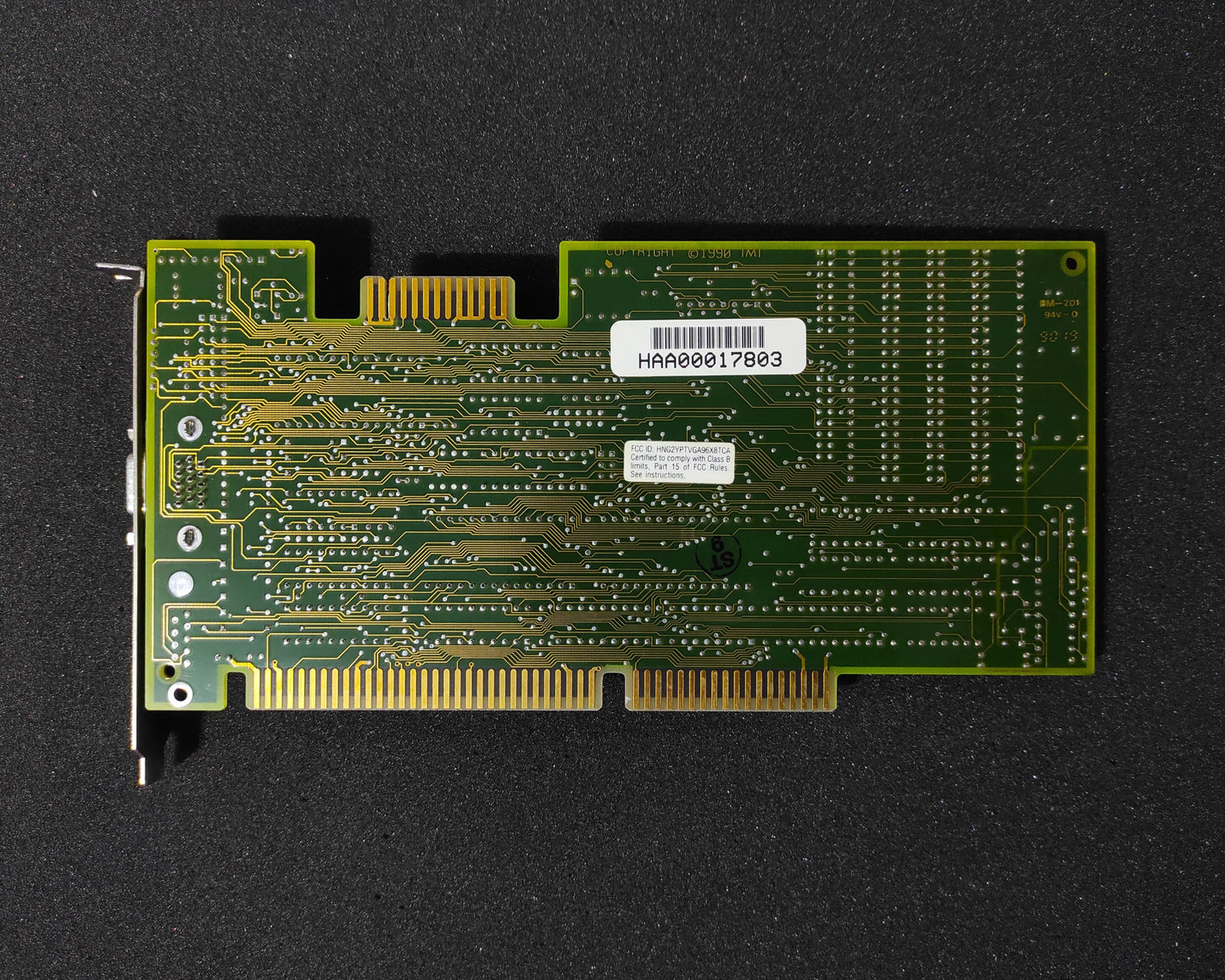 Trident TVGA8916X8THO 1MB ISA Rare Vintage Retro VGA Video Card TVGA8900B