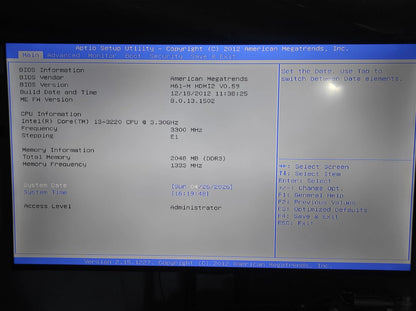 Turbo-X Wibtek H61-M HDMI2 Socket 1155 mATX Motherboard DDR3 Intel H61 Chipset