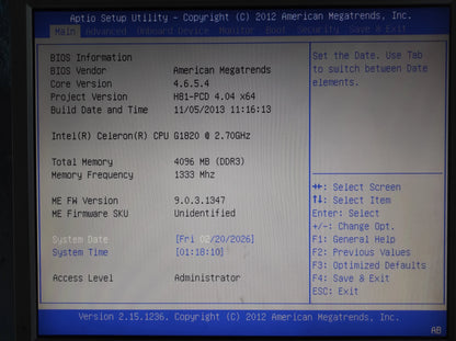 Turbo-X (Wibtek) H81-M PCID Socket 1150 DDR3 mATX Motherboard Intel H81 Chipset