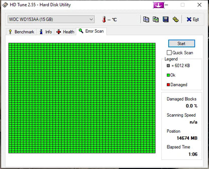 Western Digital Caviar 153AA 15.3GB 2MB 5400RPM IDE Hard Drive HDD WD153AA-00AN0 - Retro PC Hardware & More