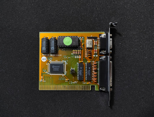 Winbond W86855AF Hercules 8-bit ISA Vintage Retro Graphics Video Card HGC Monochrome