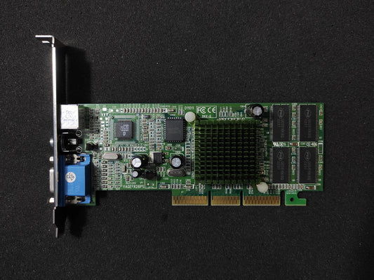 XFX VAGEFR26PS Nvidia GeForce2 MX 400 AGP 64MB VGA S-Video Retro Graphics Card