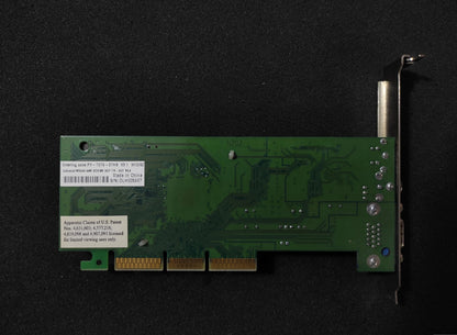 XFX VAGEFR26PS Nvidia GeForce2 MX 400 AGP 64MB VGA S-Video Retro Graphics Card